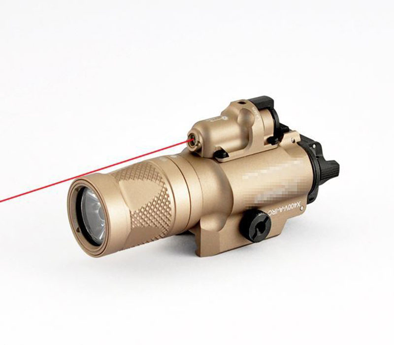 SUREFIRE X400 LED Pistol/Rifle WeaponLight 500lumens red laser T